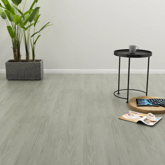 Vloerplanken zelfklevend 4,46 m² 3 mm PVC grijs Vloeren | Creëer jouw Trendy Thuis | Gratis bezorgd & Retour | Trendy.nl