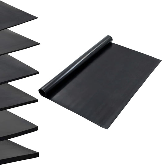 Vloermat anti-slip 2 mm glad 1,2x2 m rubber Vloeren | Creëer jouw Trendy Thuis | Gratis bezorgd & Retour | Trendy.nl