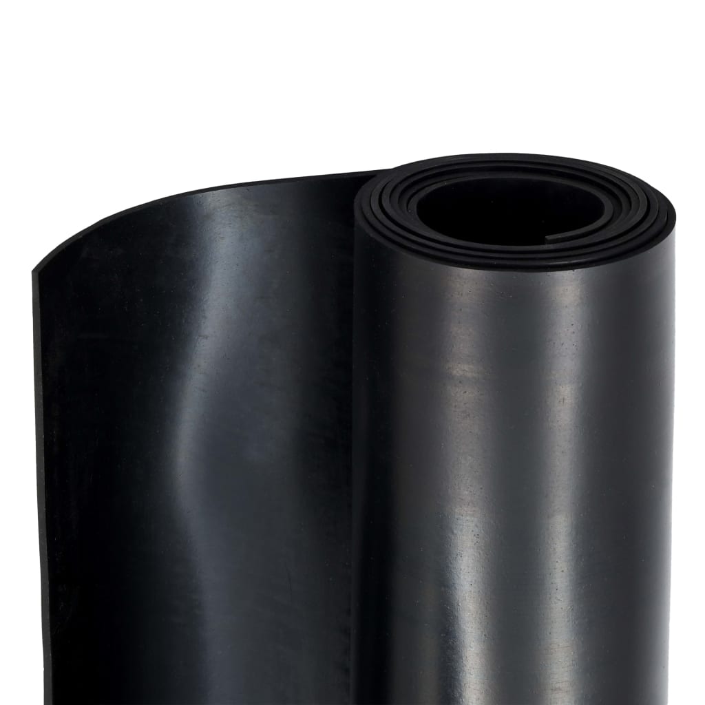 Vloermat anti-slip 3 mm glad 1,2x2 m rubber Vloeren | Creëer jouw Trendy Thuis | Gratis bezorgd & Retour | Trendy.nl