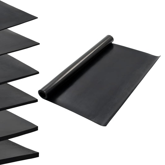 Vloermat anti-slip 4 mm glad 1,2x2 m rubber Vloeren | Creëer jouw Trendy Thuis | Gratis bezorgd & Retour | Trendy.nl