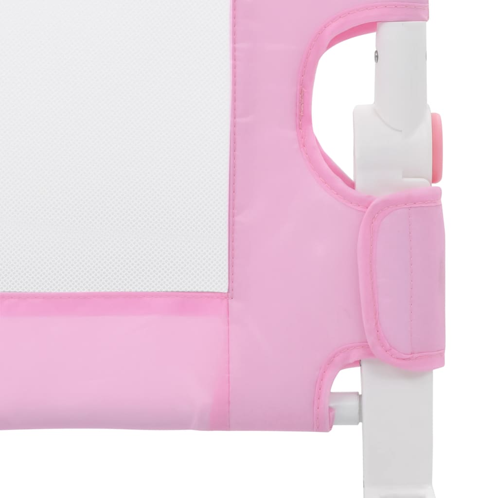 Bedhekje peuter 120x42 cm polyester roze Veiligheidsrails voor baby's | Creëer jouw Trendy Thuis | Gratis bezorgd & Retour | Trendy.nl