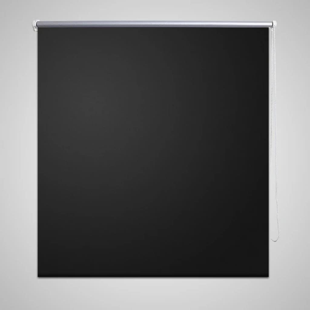 Rolgordijn verduisterend 120 x 175 cm zwart Jaloezieën & rolgordijnen | Creëer jouw Trendy Thuis | Gratis bezorgd & Retour | Trendy.nl
