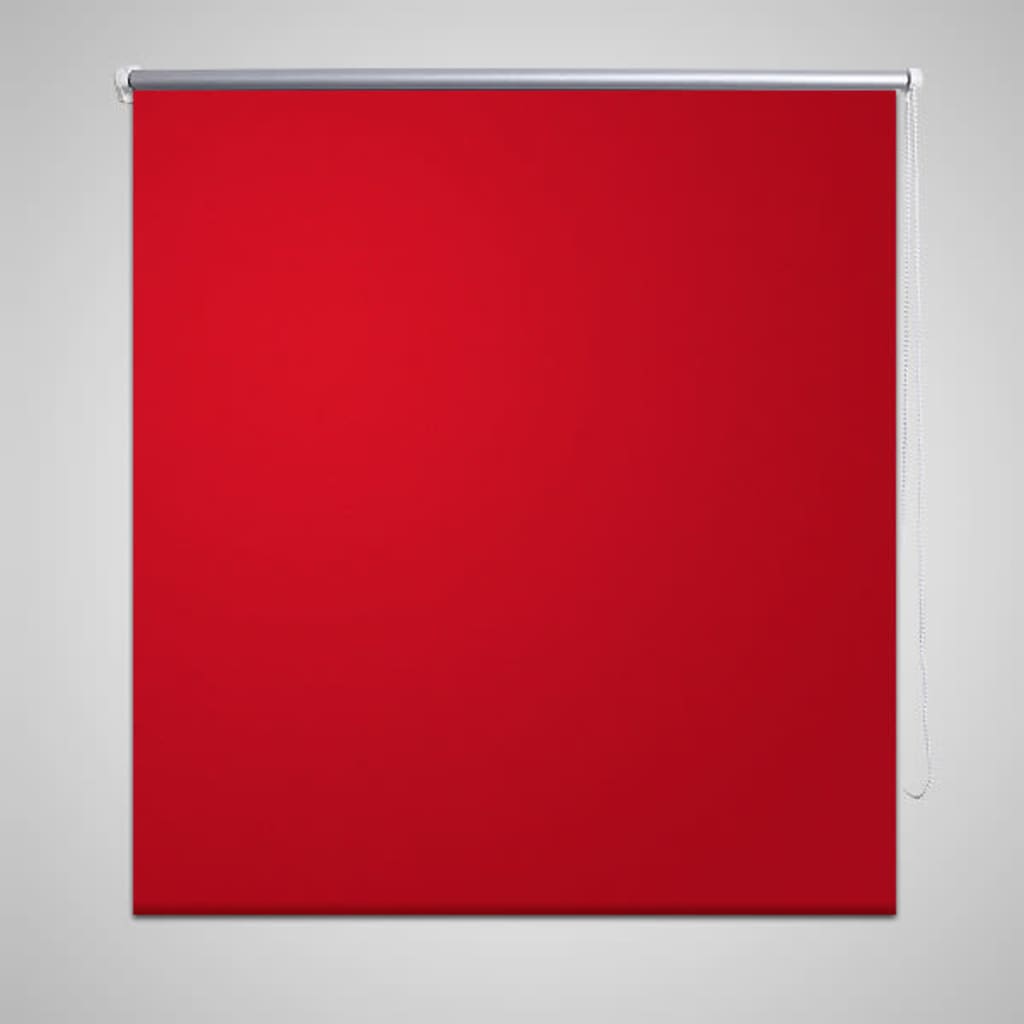 Rolgordijn verduisterend 80 x 230 cm rood Jaloezieën & rolgordijnen | Creëer jouw Trendy Thuis | Gratis bezorgd & Retour | Trendy.nl