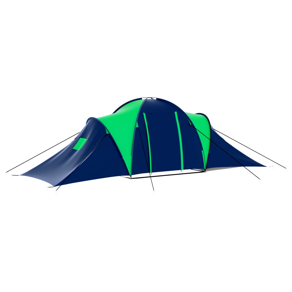 Tent 9-persoons polyester blauw en groen Tenten | Creëer jouw Trendy Thuis | Gratis bezorgd & Retour | Trendy.nl
