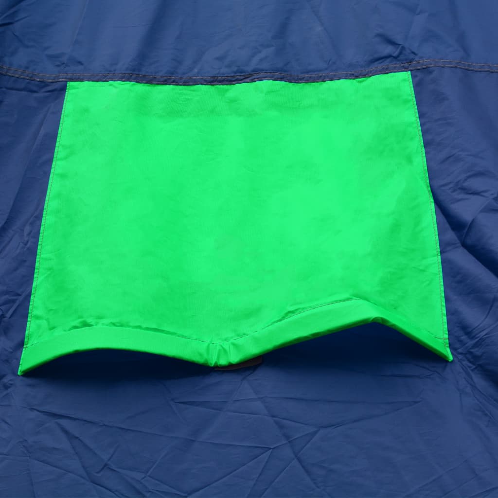 Tent 9-persoons polyester blauw en groen Tenten | Creëer jouw Trendy Thuis | Gratis bezorgd & Retour | Trendy.nl