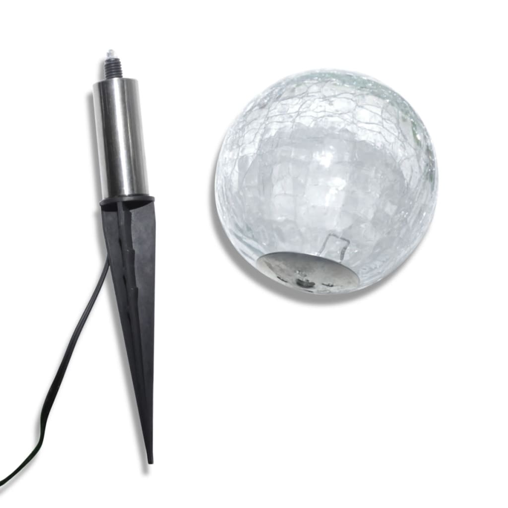 Solarbollampen 3 st LED met grondankers en zonnepaneel Buitenverlichting | Creëer jouw Trendy Thuis | Gratis bezorgd & Retour | Trendy.nl
