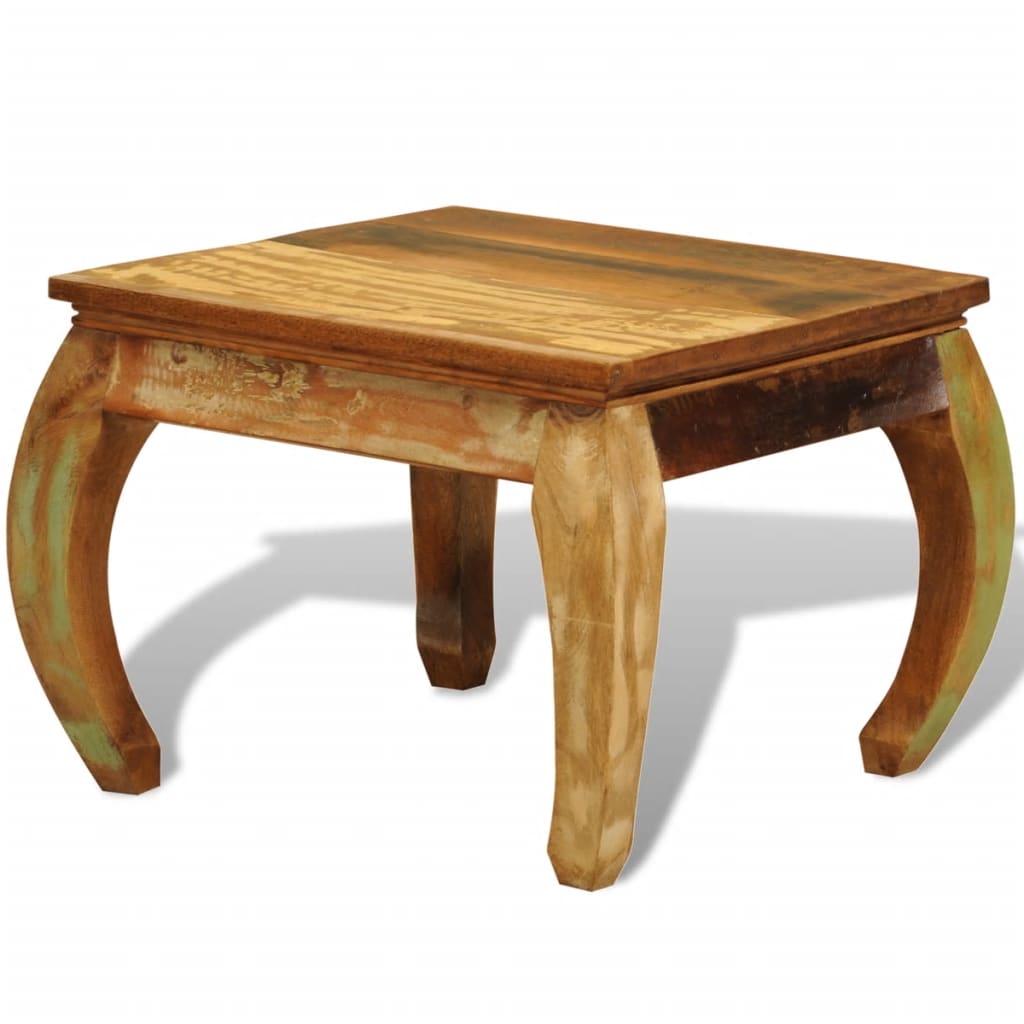 Trendy salontafel vintage stijl gerecycled hout