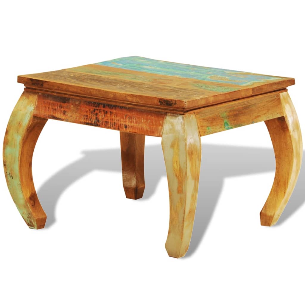 Trendy salontafel vintage stijl gerecycled hout