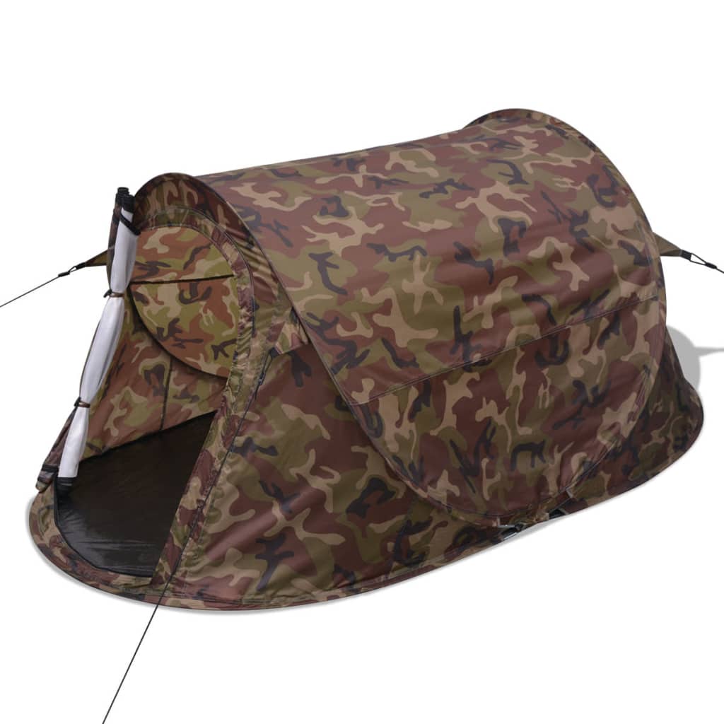Tent pop-up 2-persoons camouflage Tenten | Creëer jouw Trendy Thuis | Gratis bezorgd & Retour | Trendy.nl
