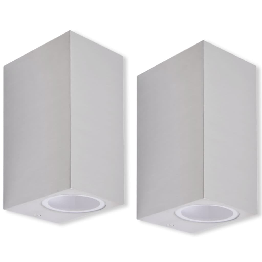 Wandlamp buiten boven en onder licht 2 stuks Buitenverlichting | Creëer jouw Trendy Thuis | Gratis bezorgd & Retour | Trendy.nl