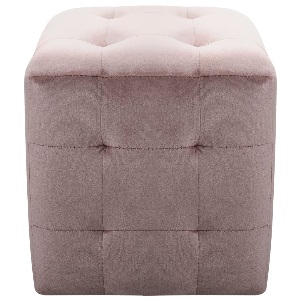 Nachtkastjes 2 st 30x30x30 cm fluweel roze Nachtkastjes | Creëer jouw Trendy Thuis | Gratis bezorgd & Retour | Trendy.nl