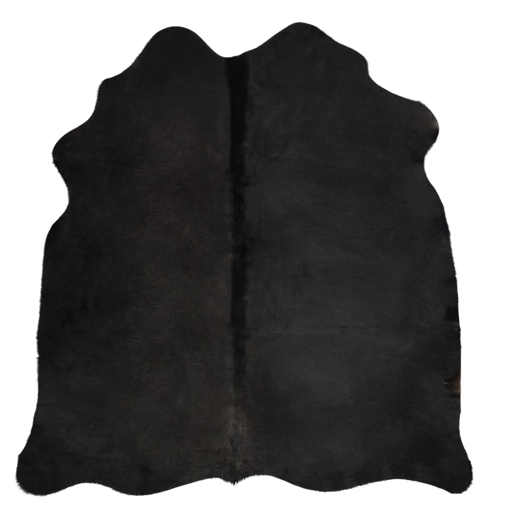 Vloerkleed 150x170 cm echte runderhuid zwart Vloerkleden | Creëer jouw Trendy Thuis | Gratis bezorgd & Retour | Trendy.nl