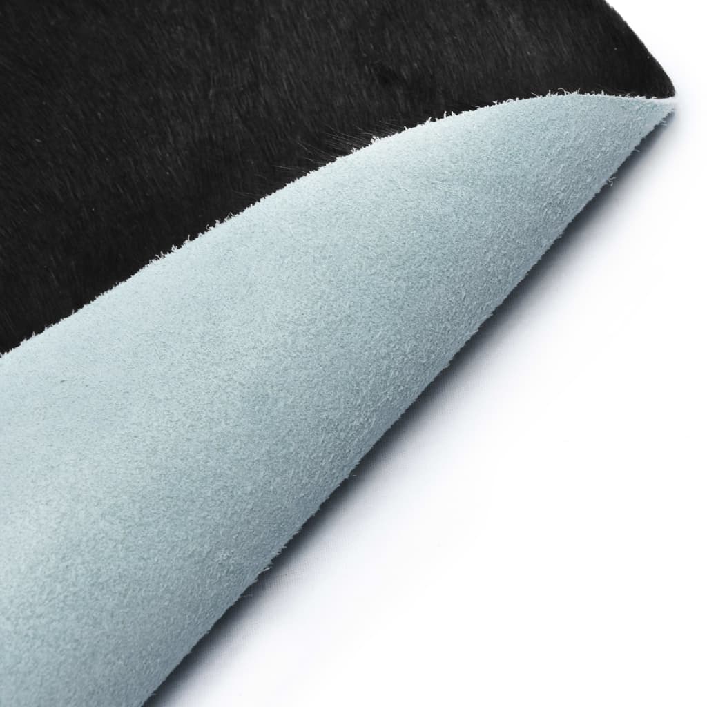 Vloerkleed 150x170 cm echte runderhuid zwart en wit Vloerkleden | Creëer jouw Trendy Thuis | Gratis bezorgd & Retour | Trendy.nl