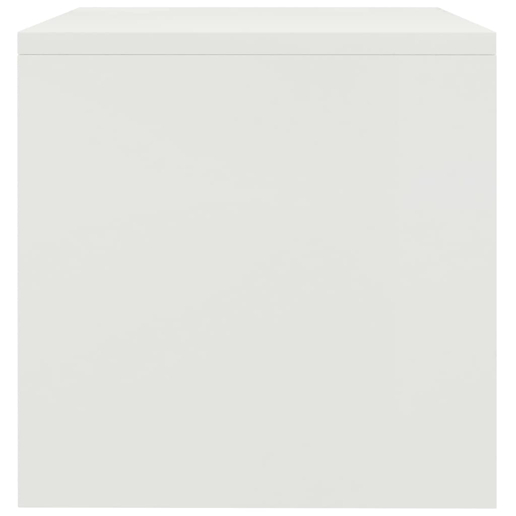 Nachtkastje 40x30x30 cm bewerkt hout wit Nachtkastjes | Creëer jouw Trendy Thuis | Gratis bezorgd & Retour | Trendy.nl