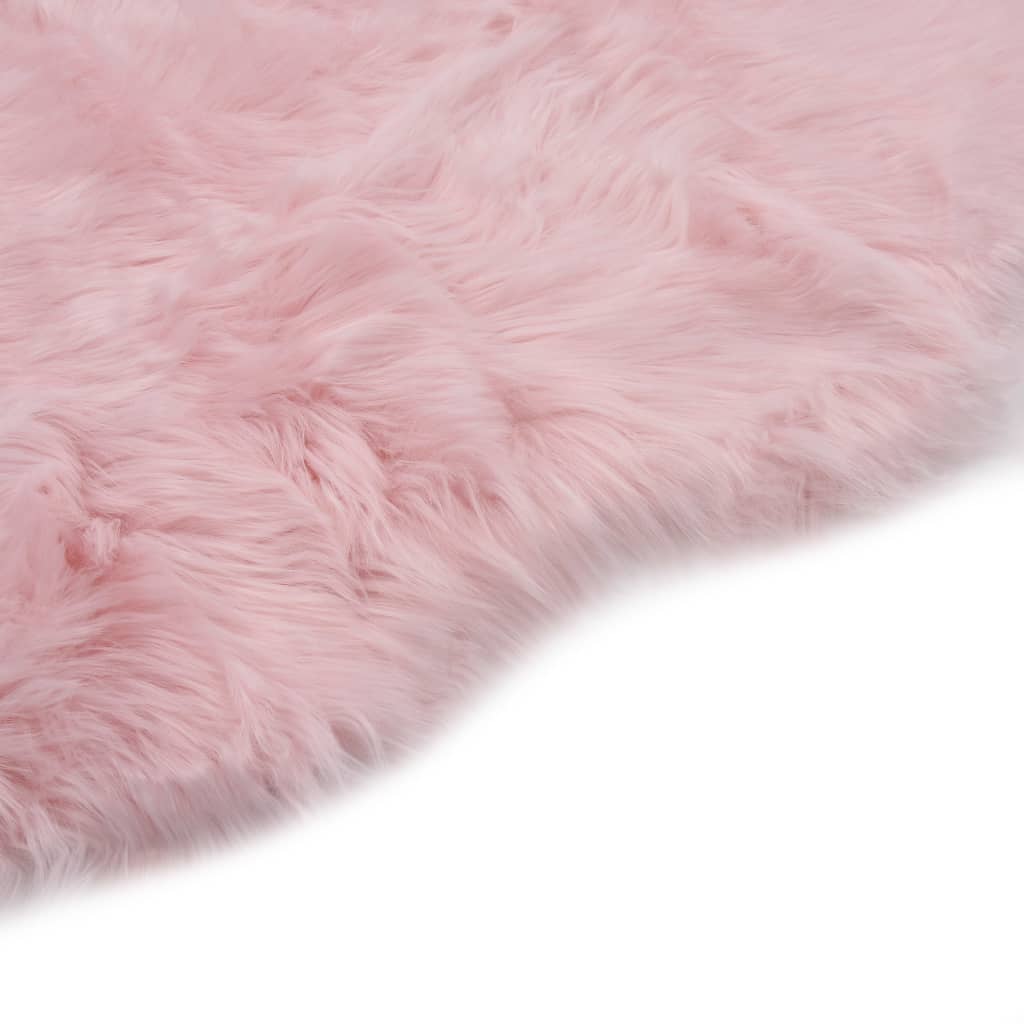 Vloerkleed 60x90 cm kunstschapenvacht roze Vloerkleden | Creëer jouw Trendy Thuis | Gratis bezorgd & Retour | Trendy.nl