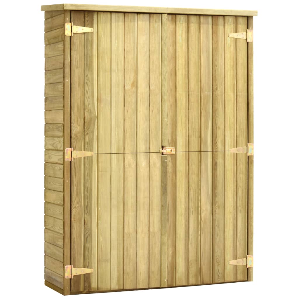 Tuinschuur 123x50x171 cm geïmpregneerd grenenhout