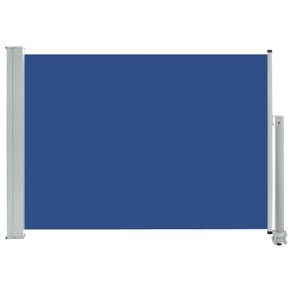 Tuinscherm uittrekbaar 80x300 cm blauw Parasols en zonneschermen | Creëer jouw Trendy Thuis | Gratis bezorgd & Retour | Trendy.nl