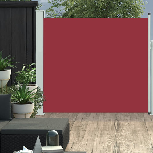 Tuinscherm uittrekbaar 170x300 cm rood Parasols en zonneschermen | Creëer jouw Trendy Thuis | Gratis bezorgd & Retour | Trendy.nl