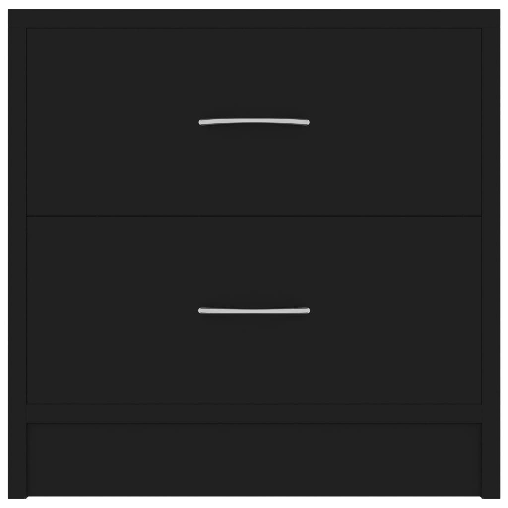 Nachtkastjes 2 st 40x30x40 cm spaanplaat zwart Nachtkastjes | Creëer jouw Trendy Thuis | Gratis bezorgd & Retour | Trendy.nl