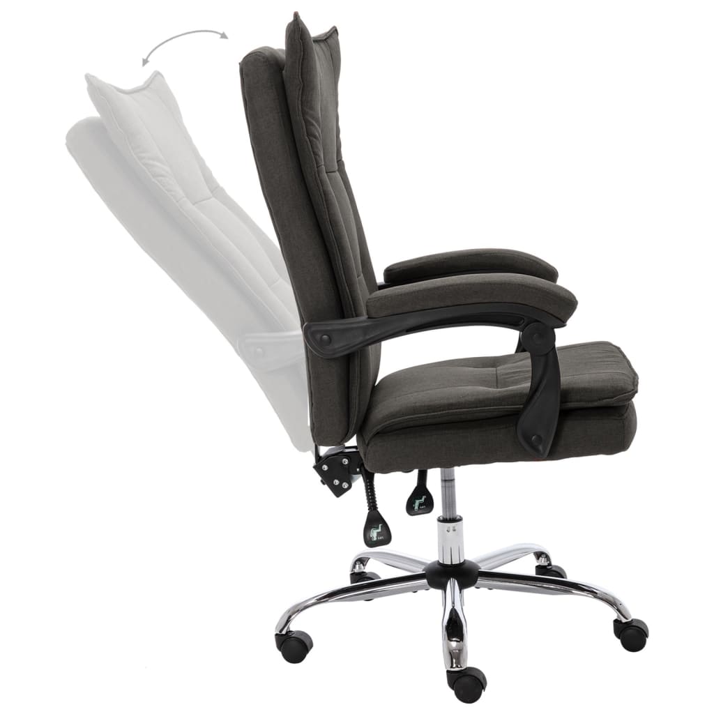 Kantoorstoel stof grijs Bureaustoelen | Creëer jouw Trendy Thuis | Gratis bezorgd & Retour | Trendy.nl