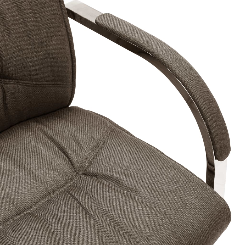 Kantoorstoel stof taupe Bureaustoelen | Creëer jouw Trendy Thuis | Gratis bezorgd & Retour | Trendy.nl