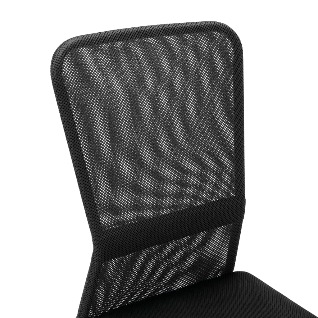 Kantoorstoel 44x52x100 cm mesh stof zwart
