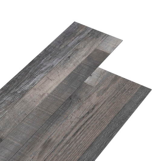 Vloerplanken zelfklevend 4,46 m² 3 mm PVC industrieel houtkleur Vloeren | Creëer jouw Trendy Thuis | Gratis bezorgd & Retour | Trendy.nl