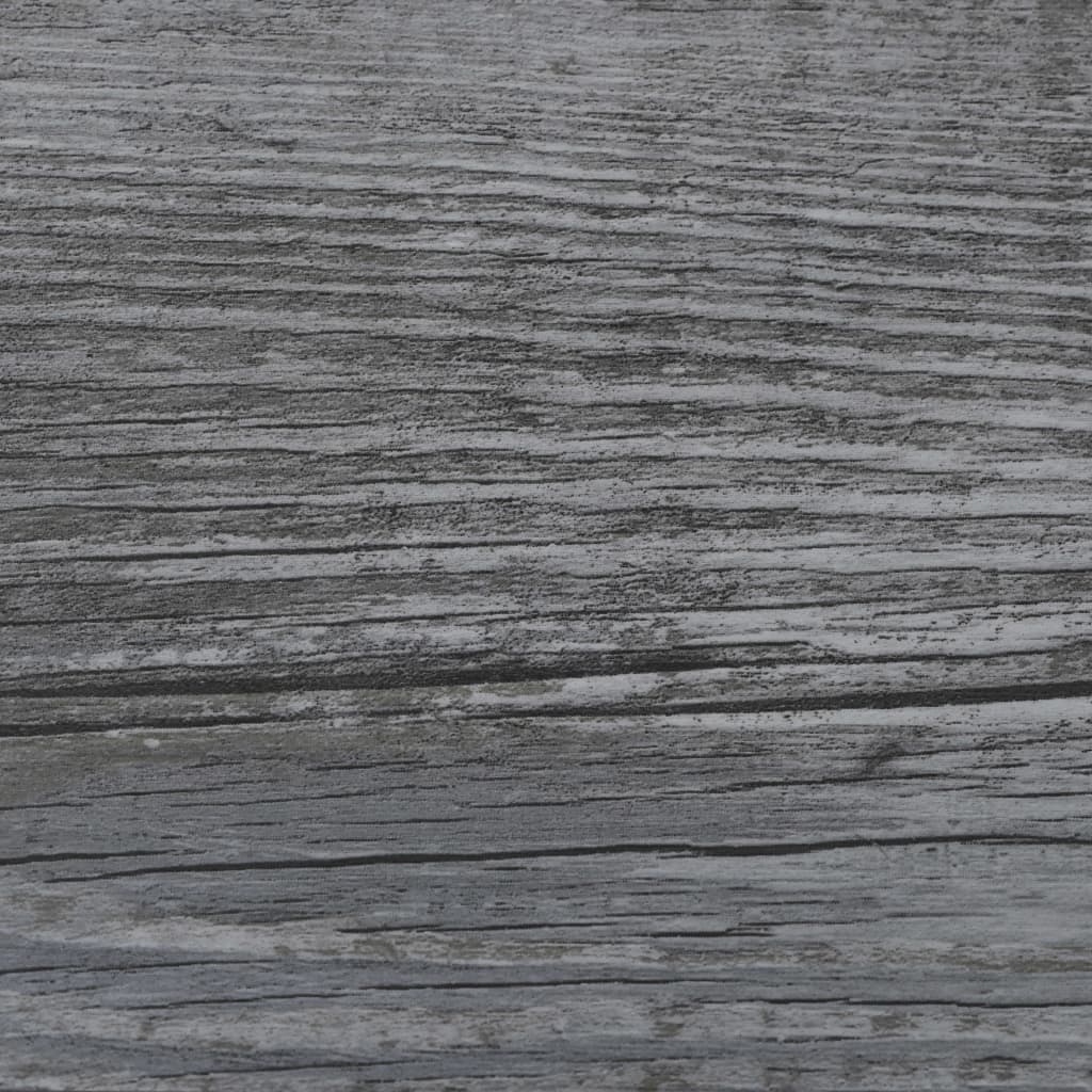 Vloerplanken zelfklevend 4,46 m² 3 mm PVC glanzend grijs Vloeren | Creëer jouw Trendy Thuis | Gratis bezorgd & Retour | Trendy.nl