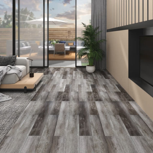 Vloerplanken niet-zelfklevend 4,46 m² 3 mm PVC gestreept hout Vloeren | Creëer jouw Trendy Thuis | Gratis bezorgd & Retour | Trendy.nl