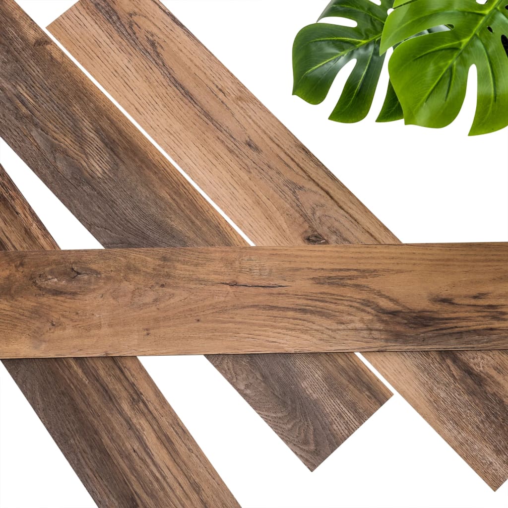 WallArt Planken hout-look schuurhout eiken omberbruin Wandpanelen | Creëer jouw Trendy Thuis | Gratis bezorgd & Retour | Trendy.nl