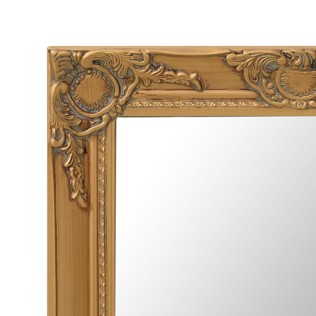 Wandspiegel barok stijl 50x80 cm goudkleurig Spiegels | Creëer jouw Trendy Thuis | Gratis bezorgd & Retour | Trendy.nl