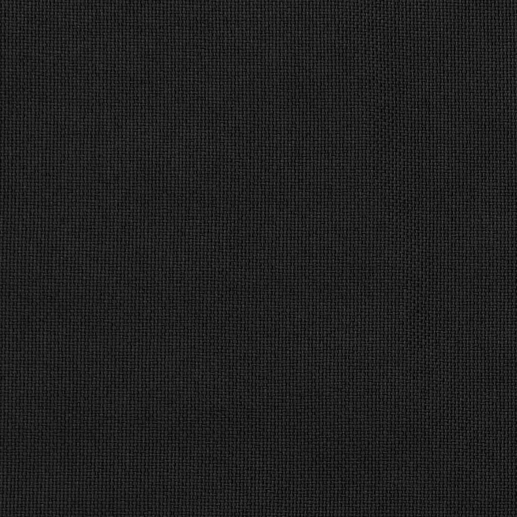 Gordijnen linnen-look verduisterend ogen 2 st 140x175 cm zwart Gordijnen & vitrages | Creëer jouw Trendy Thuis | Gratis bezorgd & Retour | Trendy.nl