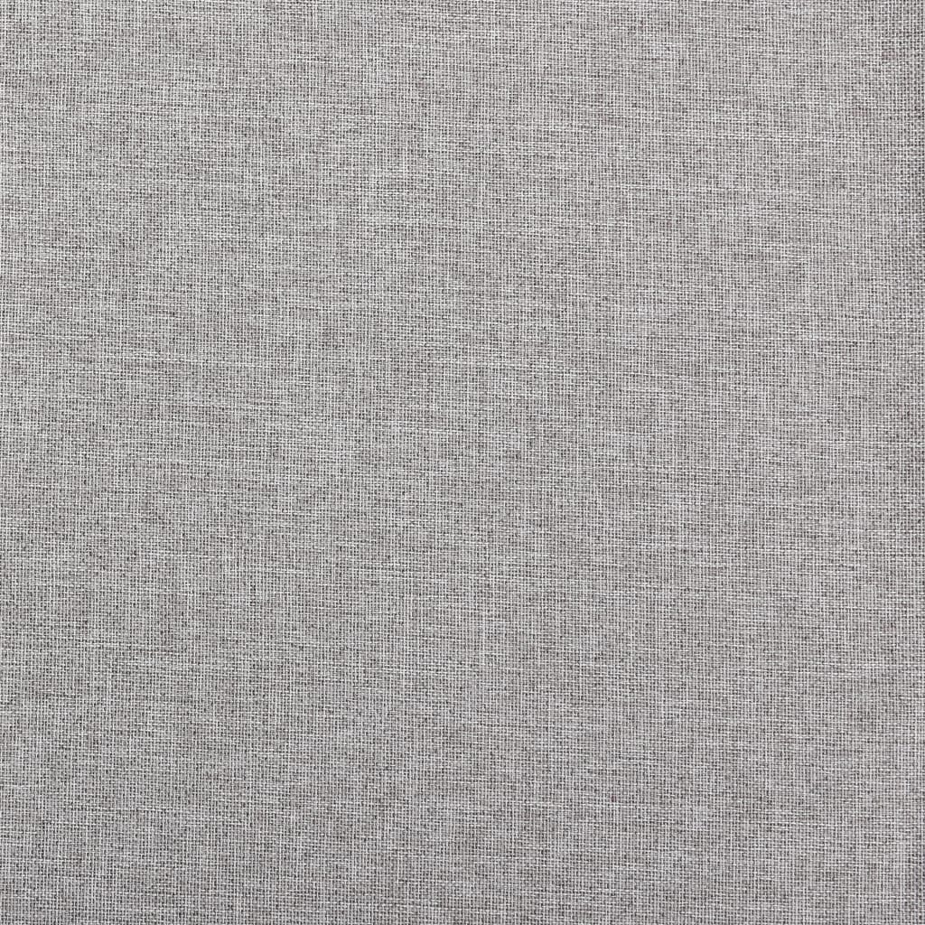 Gordijn linnen-look verduisterend met ogen 290x245 cm grijs Gordijnen & vitrages | Creëer jouw Trendy Thuis | Gratis bezorgd & Retour | Trendy.nl