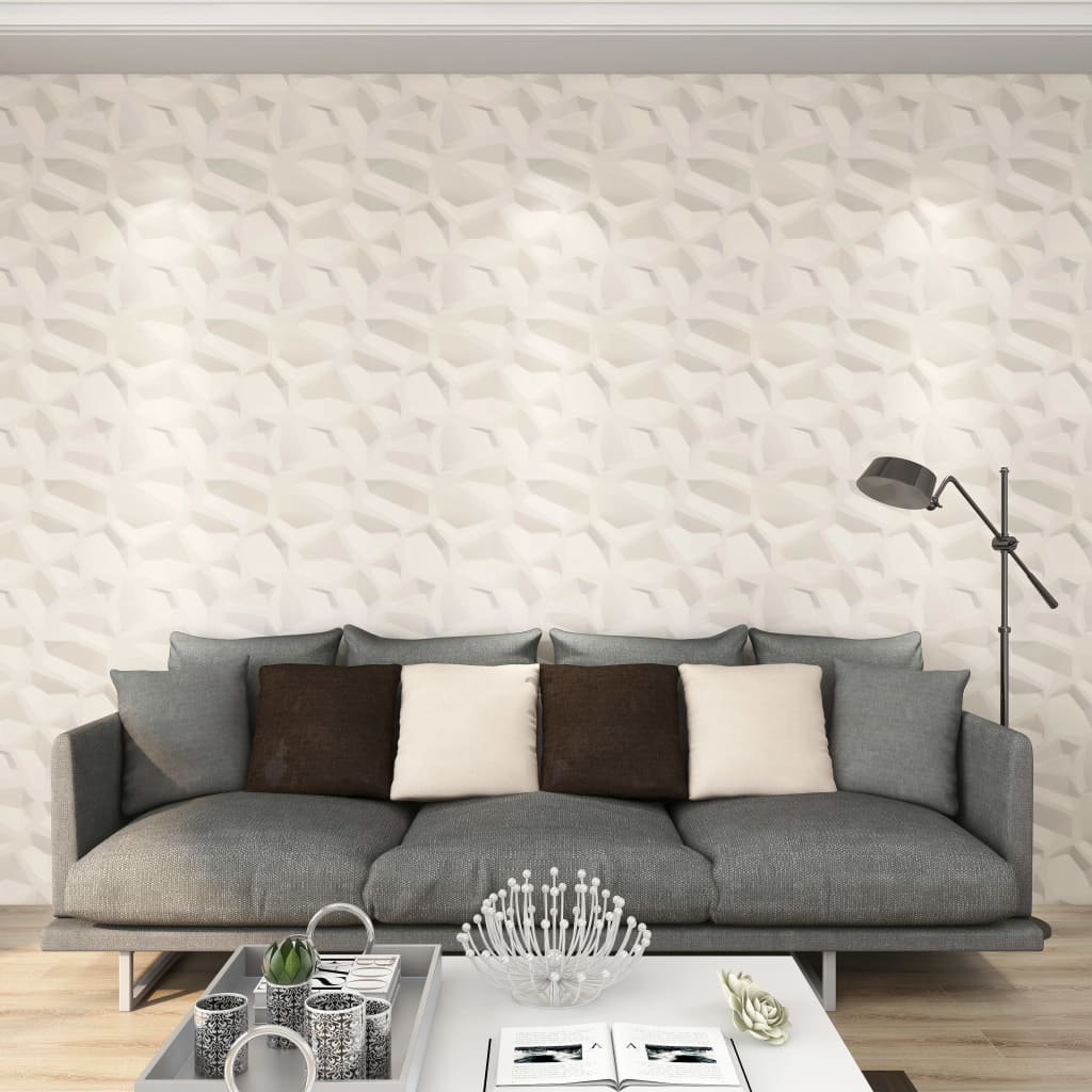 Wandpanelen 24 st 3D 6 m² 0,5x0,5 m Wandpanelen | Creëer jouw Trendy Thuis | Gratis bezorgd & Retour | Trendy.nl