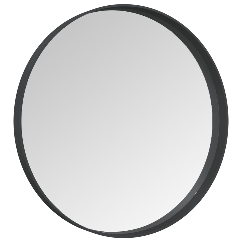 Wandspiegel 40 cm zwart Spiegels | Creëer jouw Trendy Thuis | Gratis bezorgd & Retour | Trendy.nl