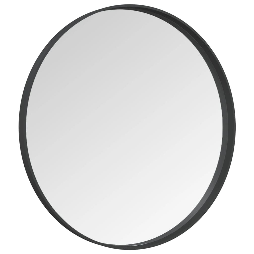 Wandspiegel 60 cm zwart Spiegels | Creëer jouw Trendy Thuis | Gratis bezorgd & Retour | Trendy.nl