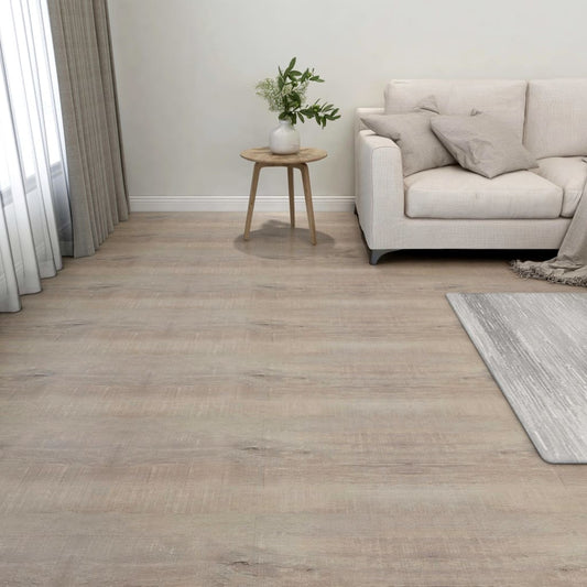 Vloerplanken zelfklevend 55 st 5,11 m² PVC taupe Vloeren | Creëer jouw Trendy Thuis | Gratis bezorgd & Retour | Trendy.nl