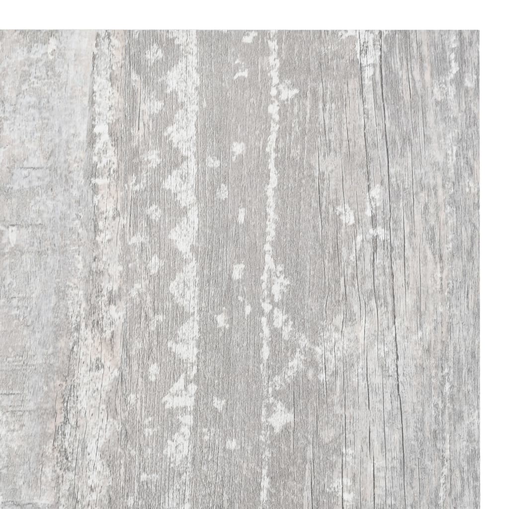 Vloerplanken zelfklevend 55 st 5,11 m² PVC grijs Vloeren | Creëer jouw Trendy Thuis | Gratis bezorgd & Retour | Trendy.nl