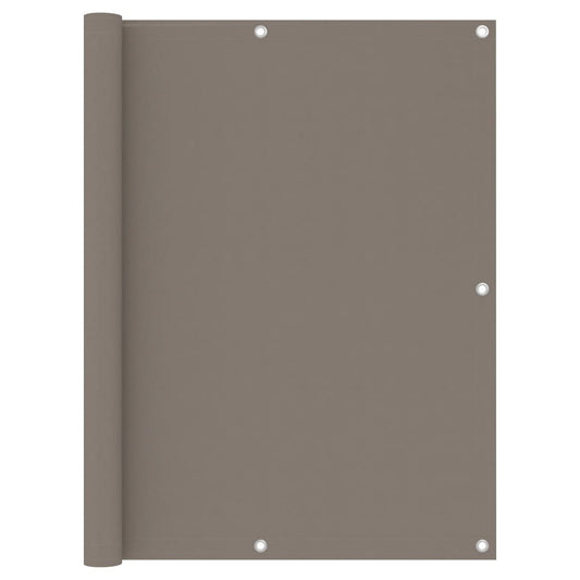 Balkonscherm 120x300 cm oxford stof taupe Parasols en zonneschermen | Creëer jouw Trendy Thuis | Gratis bezorgd & Retour | Trendy.nl