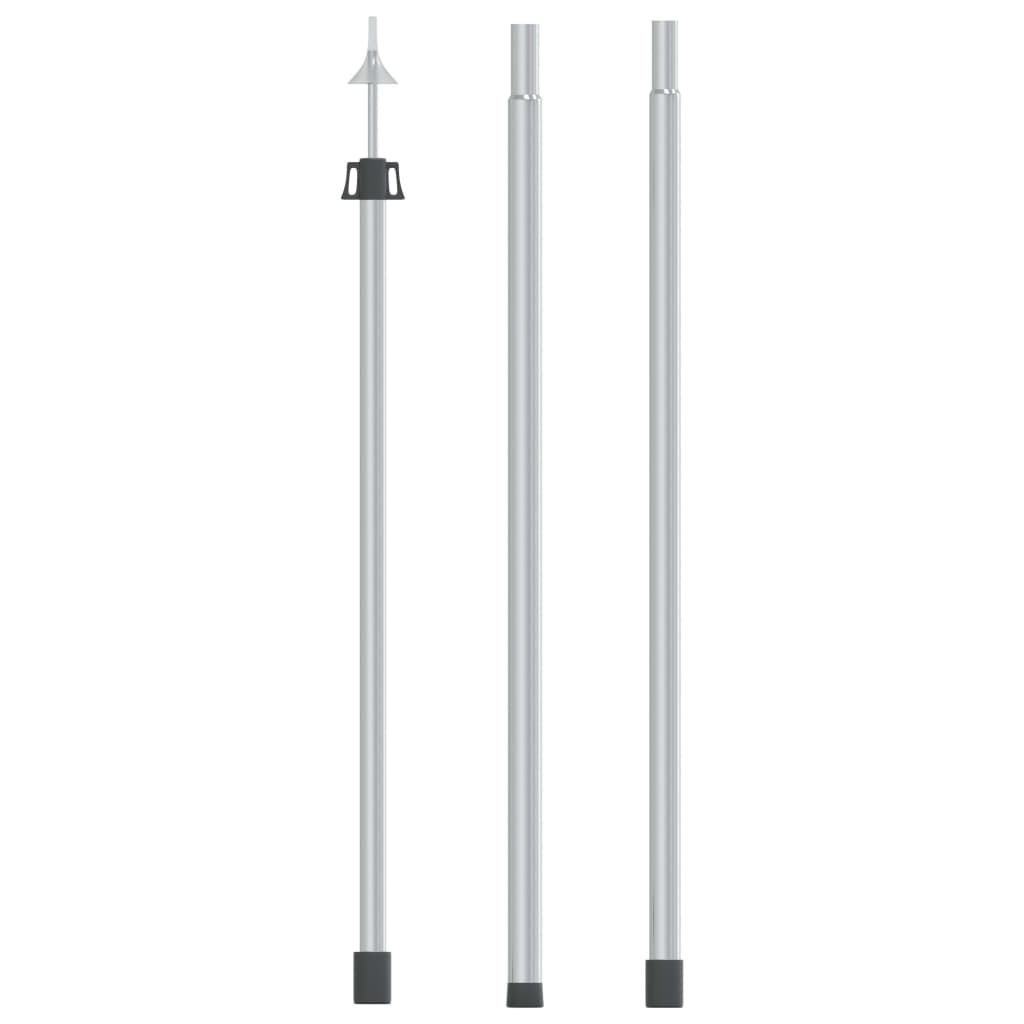 Luifelstok telescopisch 102-260 cm aluminium Tentstokken & haringen | Creëer jouw Trendy Thuis | Gratis bezorgd & Retour | Trendy.nl