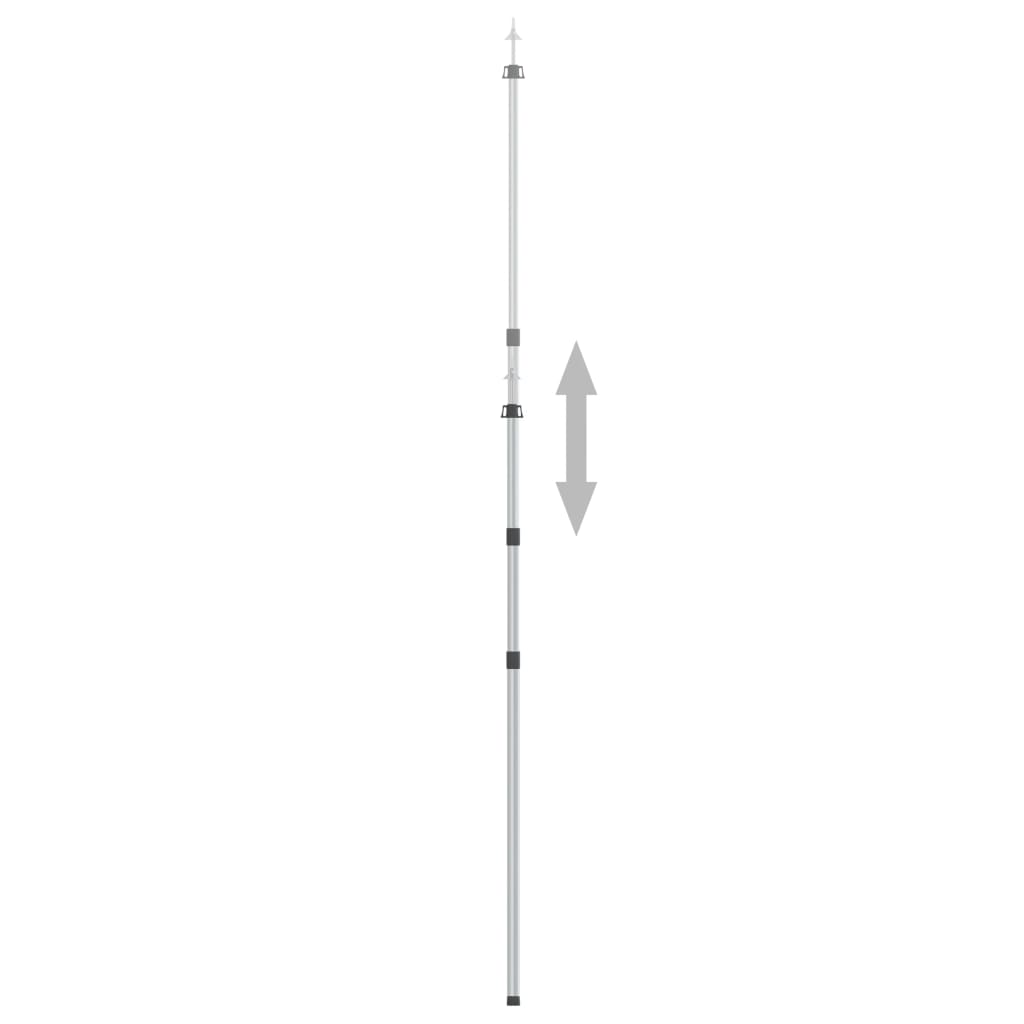 Luifelstok telescopisch 102-260 cm aluminium Tentstokken & haringen | Creëer jouw Trendy Thuis | Gratis bezorgd & Retour | Trendy.nl