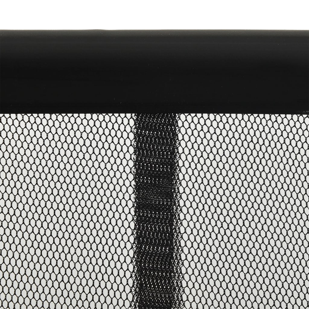 Vliegengordijn 5-delig 120x240 cm mesh zwart Raamhorren | Creëer jouw Trendy Thuis | Gratis bezorgd & Retour | Trendy.nl