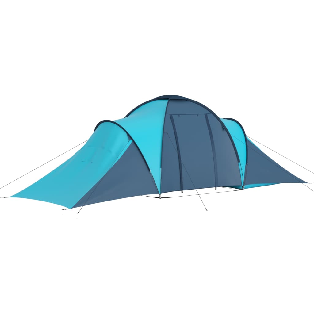 Tent 6-persoons blauw en lichtblauw Tenten | Creëer jouw Trendy Thuis | Gratis bezorgd & Retour | Trendy.nl