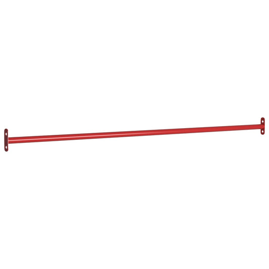 Rekstok 125 cm staal rood Buitenspeelgoed | Creëer jouw Trendy Thuis | Gratis bezorgd & Retour | Trendy.nl