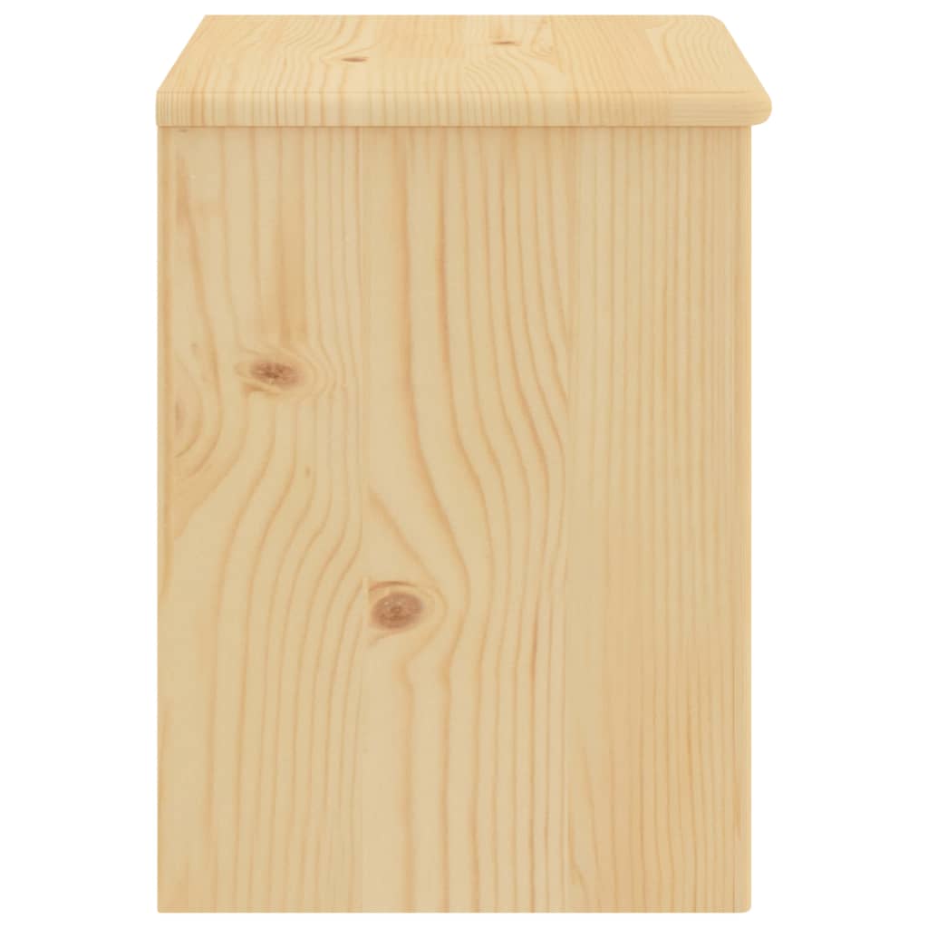 Nachtkastje 35x30x40 cm massief grenenhout lichthoutkleurig Nachtkastjes | Creëer jouw Trendy Thuis | Gratis bezorgd & Retour | Trendy.nl