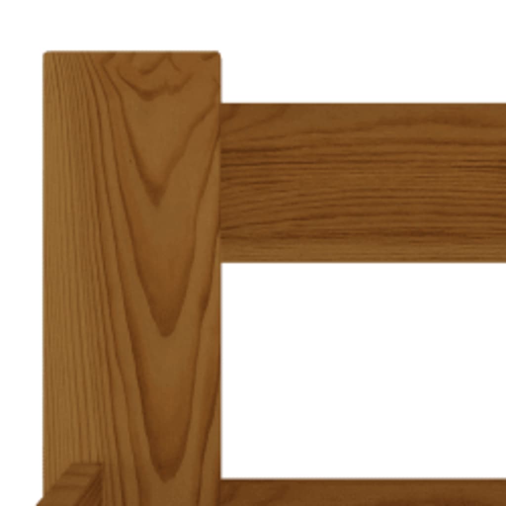 Bedframe massief grenenhout honingbruin 180x200 cm Bedden & bedframes | Creëer jouw Trendy Thuis | Gratis bezorgd & Retour | Trendy.nl