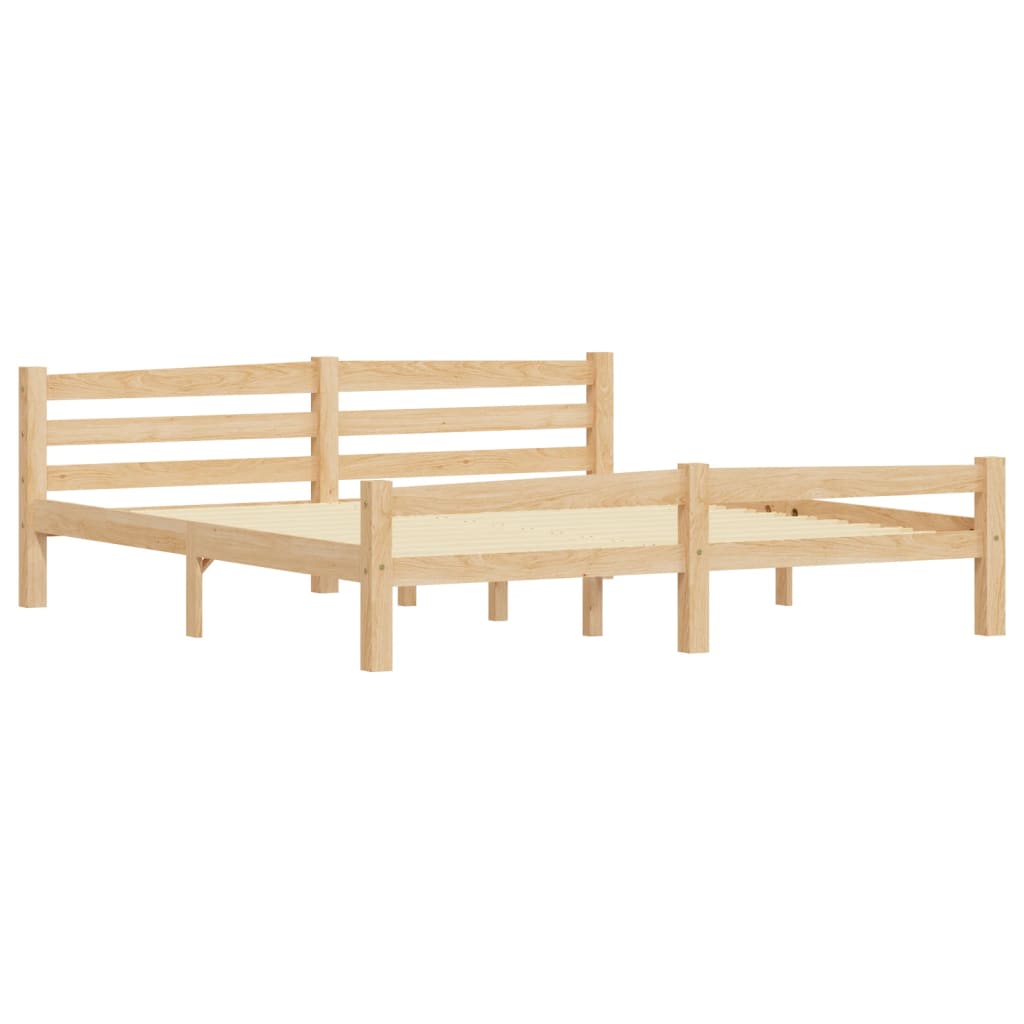 Bedframe massief grenenhout 180x200 cm Bedden & bedframes | Creëer jouw Trendy Thuis | Gratis bezorgd & Retour | Trendy.nl