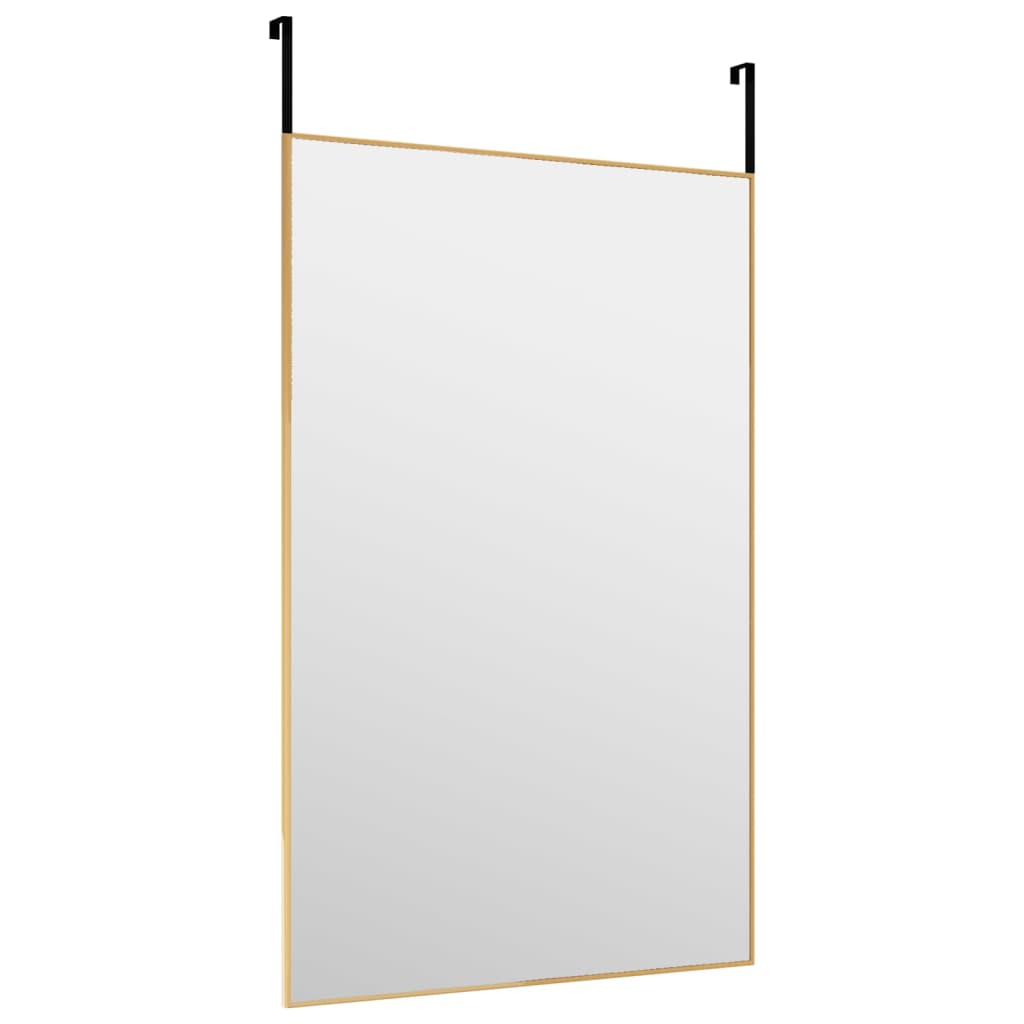 Deurspiegel 50x80 cm glas en aluminium goudkleurig Spiegels | Creëer jouw Trendy Thuis | Gratis bezorgd & Retour | Trendy.nl