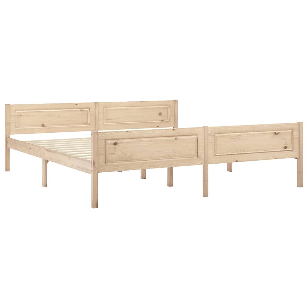 Bedframe massief grenenhout 180x200 cm Bedden & bedframes | Creëer jouw Trendy Thuis | Gratis bezorgd & Retour | Trendy.nl