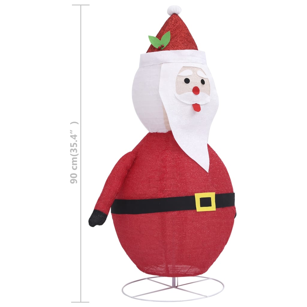 Décoration de Noël Figurine Père Noël LED Tissu de luxe 90 cm Kerstverlichting | Creëer jouw Trendy Thuis | Gratis bezorgd & Retour | Trendy.nl